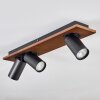 Dalan Plafoniera, Faretto da soffitto LED Écru, Nero, 3-Luci
