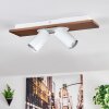 Dalan Plafoniera, Faretto da soffitto LED Écru, Bianco, 2-Luci
