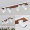 Dalan Plafoniera, Faretto da soffitto LED Écru, Bianco, 4-Luci
