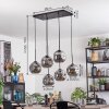 Ripoll Lampadario a sospensione, Lampada a sfera, Lampada a sospensione Grigio fumo, 6-Luci