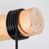 Koyoto Lampadario a sospensione, Lampada a sfera, Lampada a sospensione Écru, Nero, 4-Luci