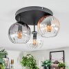 Koyoto Plafoniera, Lampada a sfera 30 cm Ambrato, Chiaro, Grigio fumo, 3-Luci Koyoto Plafoniera, Lampada a sfera 30 cm Ambrato, Chiaro, Grigio fumo, 3-Luci