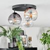 Koyoto Plafoniera, Lampada a sfera 30 cm Ambrato, Chiaro, Grigio fumo, 3-Luci Koyoto Plafoniera, Lampada a sfera 30 cm Ambrato, Chiaro, Grigio fumo, 3-Luci