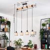 Sabadim Lampadario a sospensione, Lampada a sospensione Écru, Nero, 4-Luci