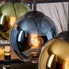 Koyoto Lampadario a sospensione, Lampada a sfera, Lampada a sospensione Écru, Nero, 4-Luci