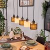 Bassagoda Lampadario a sospensione, Lampada a sospensione Écru, Nero, 5-Luci