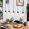 Bassagoda Lampadario a sospensione, Lampada a sospensione Écru, Nero, 5-Luci