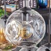 Ripoll Lampadario a sospensione, Lampada a sfera, Lampada a sospensione Ambrato, Chiaro, Grigio fumo, 6-Luci