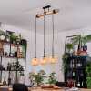 Basto Lampadario a sospensione, Lampada a sospensione Écru, Nero, 3-Luci