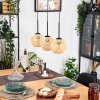 Basto Lampadario a sospensione, Lampada a sospensione Écru, Nero, 3-Luci