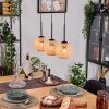Basto Lampadario a sospensione, Lampada a sospensione Écru, Nero, 3-Luci