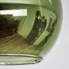 Koyoto Plafoniera, Lampada a sfera Oro, Nero, 5-Luci