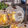 Ripoll Lampadario a sospensione, Lampada a sfera, Lampada a sospensione Ambrato, Grigio fumo, 6-Luci