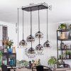 Ripoll Lampadario a sospensione, Lampada a sfera, Lampada a sospensione Chiaro, Grigio fumo, 6-Luci