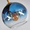 Koyoto Plafoniera, Lampada a sfera Oro, Nero, 5-Luci