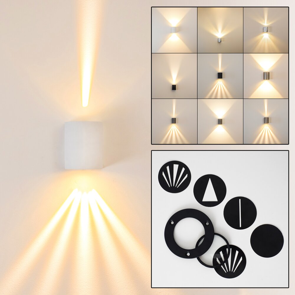 Mora Applique da esterno LED Bianco, 2-Luci main product photo