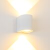 Mora Applique da esterno LED Bianco, 2-Luci