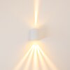 Mora Applique da esterno LED Bianco, 2-Luci