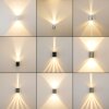 Mora Applique da esterno LED Bianco, 2-Luci