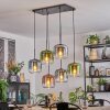 Lauden Lampadario a sospensione, Lampada a sospensione Blu, Verde, Chiaro, Ramato, Grigio fumo, 6-Luci