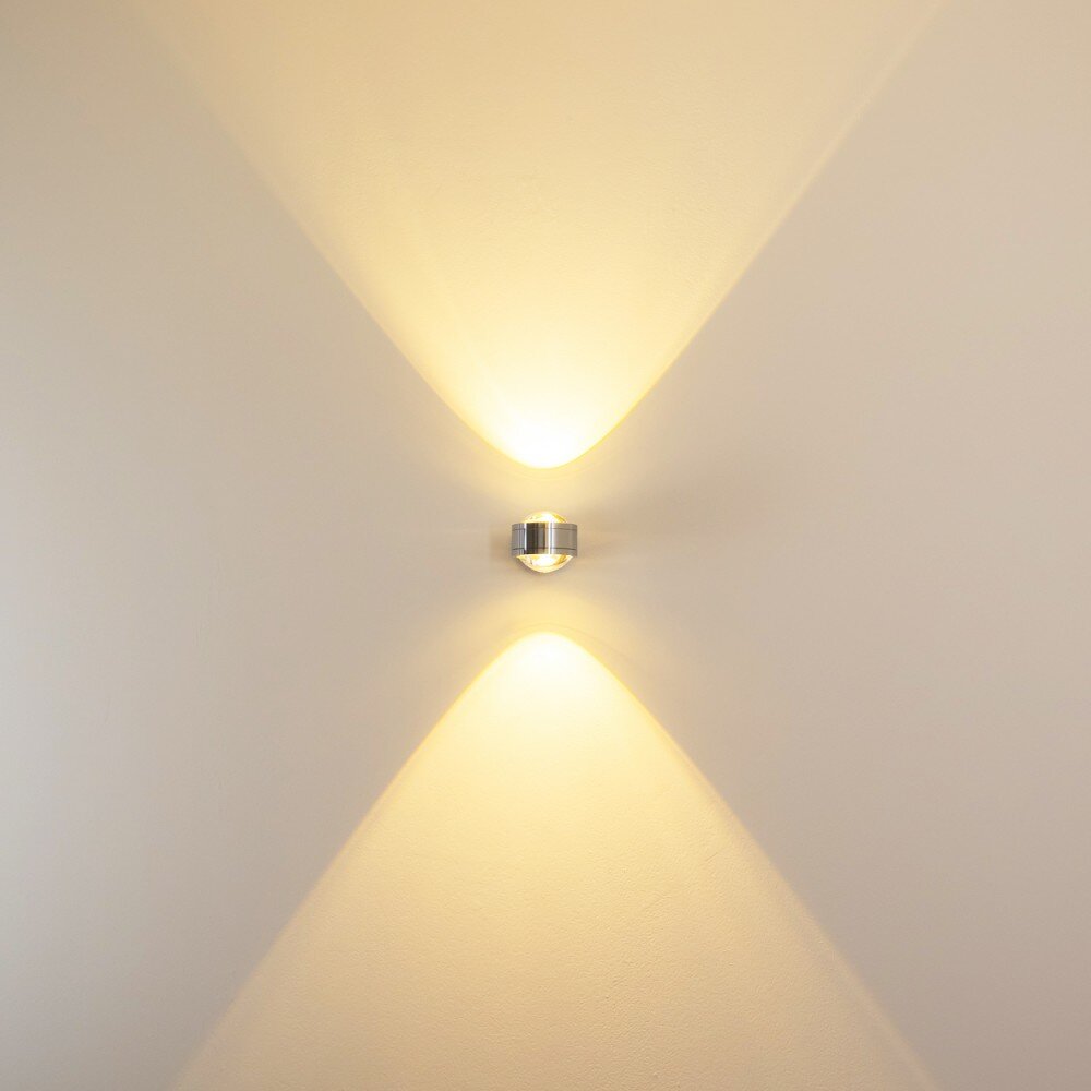 INDORE Applique LED Cromo, 2-Luci