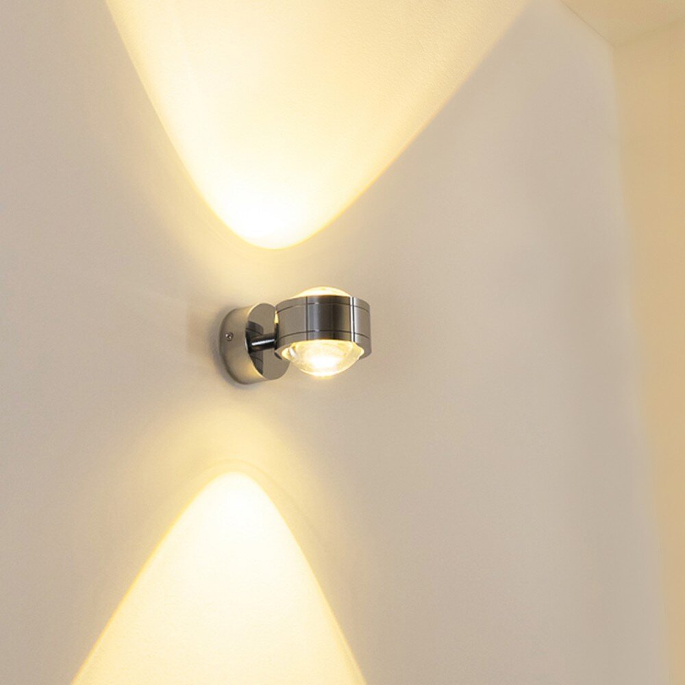 INDORE Applique LED Cromo, 2-Luci
