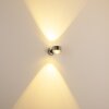 INDORE Applique LED Cromo, 2-Luci