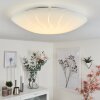 Emibois Plafoniera LED Cromo, 1-Luce