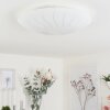 Emibois Plafoniera LED Cromo, 1-Luce