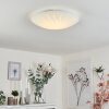Emibois Plafoniera LED Cromo, 1-Luce