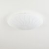 Emibois Plafoniera LED Cromo, 1-Luce