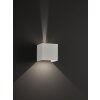 Wofi GALWAY Applique LED Bianco, 1-Luce