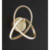 Wofi INDIGO Applique LED Oro, 1-Luce