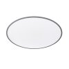 Wofi LINOX Plafoniera LED Argento, 1-Luce, Telecomando
