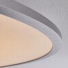 Champa Plafoniera LED Argento, 1-Luce, Telecomando