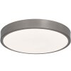 AEG Mikel Plafoniera LED Nichel opaco, 1-Luce, Telecomando