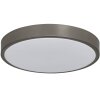 AEG Mikel Plafoniera LED Nichel opaco, 1-Luce, Telecomando