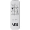 AEG Mikel Plafoniera LED Nichel opaco, 1-Luce, Telecomando