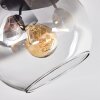 Koyoto Plafoniera, Lampada a sfera Oro, Chiaro, Ramato, Grigio fumo, 3-Luci