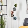 Gastor Lampada a sfera, Lampada da terra 33 cm Blu, Cromo, Verde, Chiaro, Ramato, Grigio fumo, 5-Luci