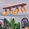 Kinnared Plafoniera, Faretto da soffitto Nero, 4-Luci
