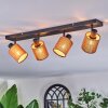 Kinnared Plafoniera, Faretto da soffitto Nero, 4-Luci