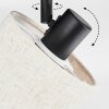 Bassagoda Plafoniera, Faretto da soffitto Nero, 1-Luce