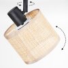 Sabadim Plafoniera, Faretto da soffitto Nero, 1-Luce