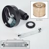 Sabadim Plafoniera, Faretto da soffitto Nero, 1-Luce