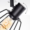 Yaak Plafoniera, Faretto da soffitto Nero, 1-Luce