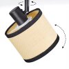 Chellas Plafoniera, Faretto da soffitto Nero, 1-Luce