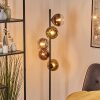 Koyoto Lampada a sfera, Lampada da terra 33 cm Oro, Chiaro, Ramato, Grigio fumo, 5-Luci