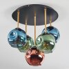 Ripoll Plafoniera, Lampada a sfera Ottone, Nero, 5-Luci Ripoll Plafoniera, Lampada a sfera Ottone, Nero, 5-Luci