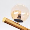 Chehalis Plafoniera, Lampada a sfera Oro, Nero, 8-Luci